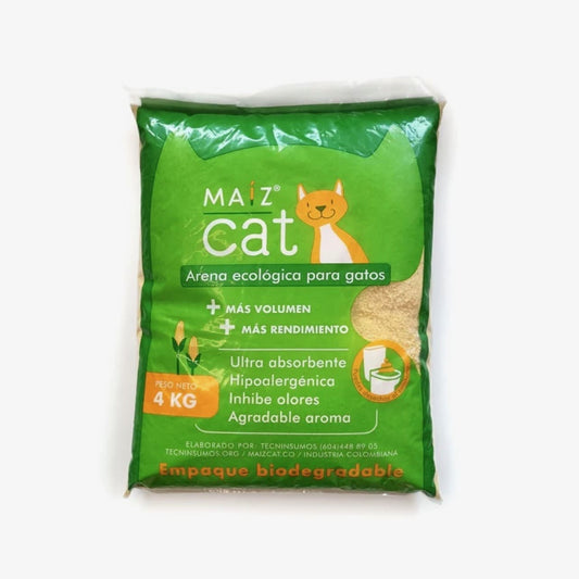 Arena para gatos Maiz Cat 4kg