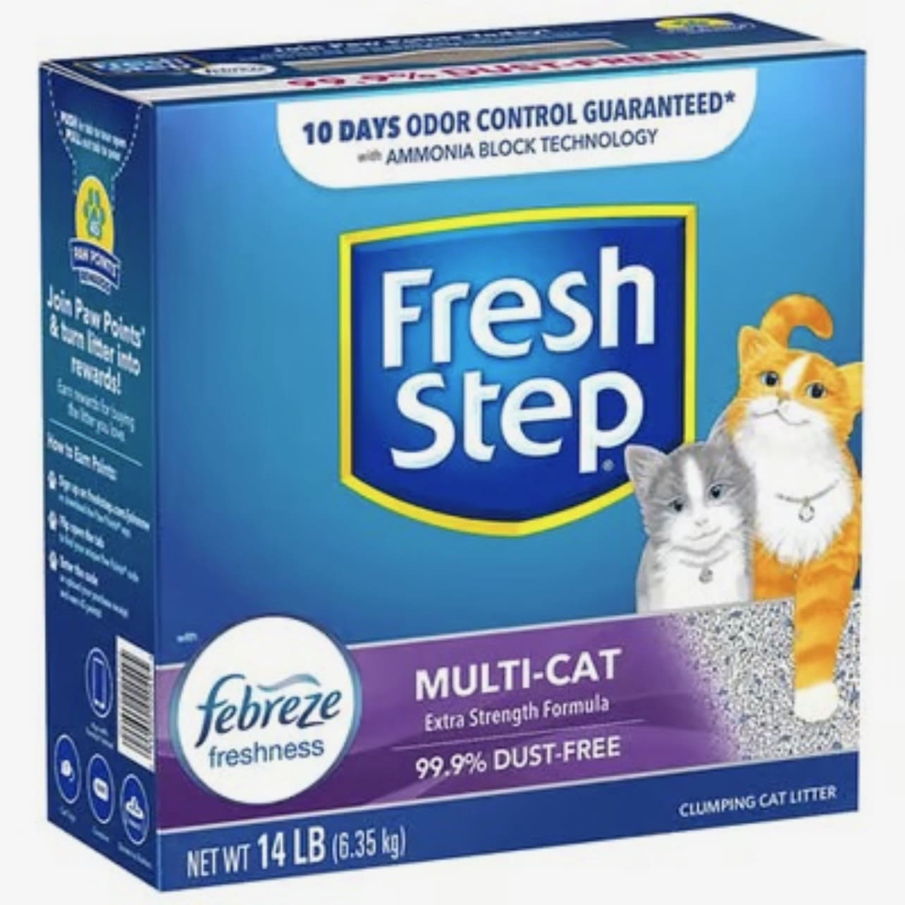 Arena Para gatos Fresh Step 25LB