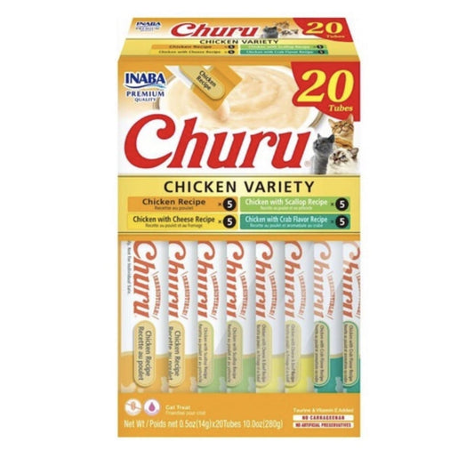 Caja de Churu X20 Unidades Pollo