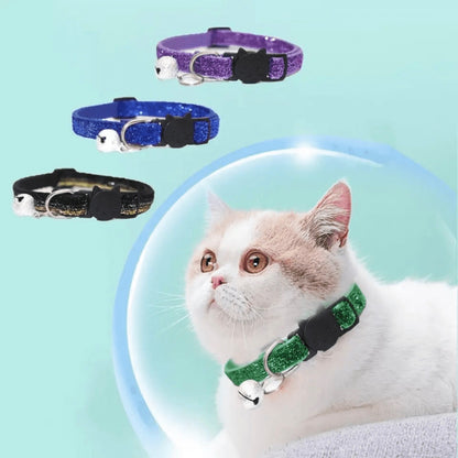Collar Antiahogo Para Gato Brillante