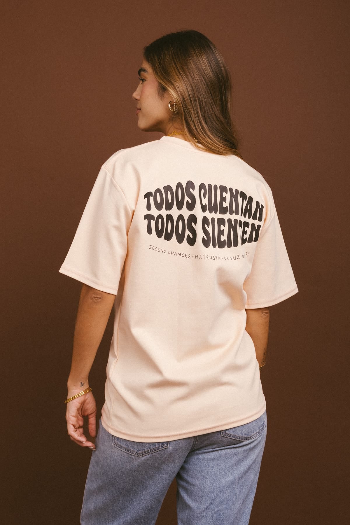 Camiseta Todos Sienten - Melón