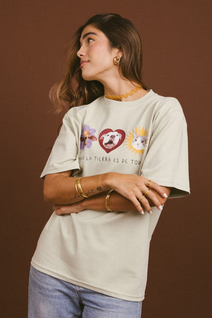 Camiseta Todos Sienten - Verde