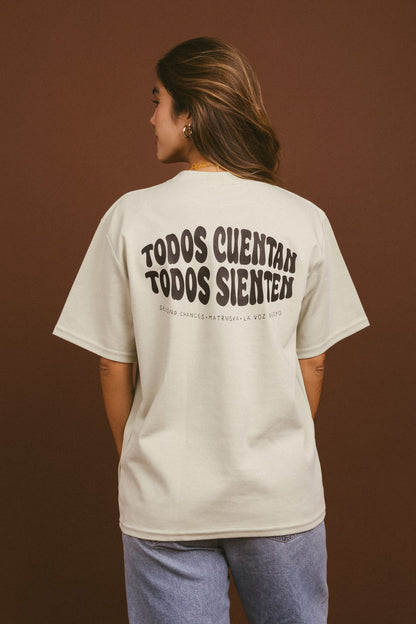Camiseta Todos Sienten - Verde