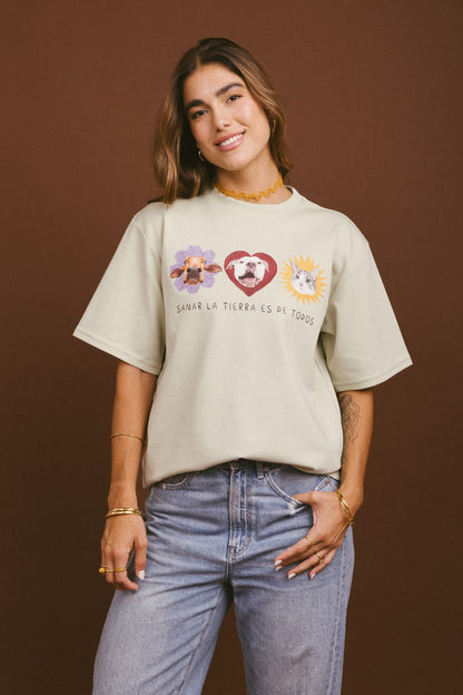 Camiseta Todos Sienten - Verde