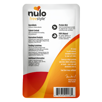 Comida Húmeda Nulo SIN GRANOS - Pollo 79gr