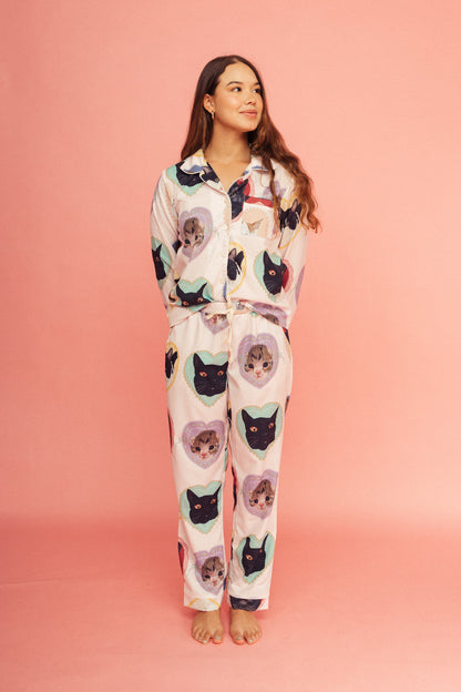 Pijama Pantalón Chimichurros Rosa