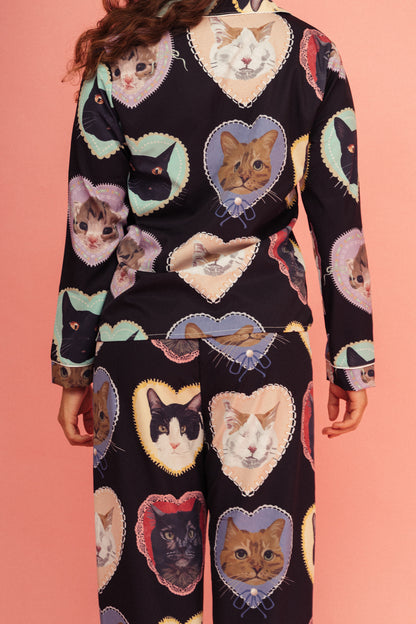 Pijama Pantalón Chimichurros Negro