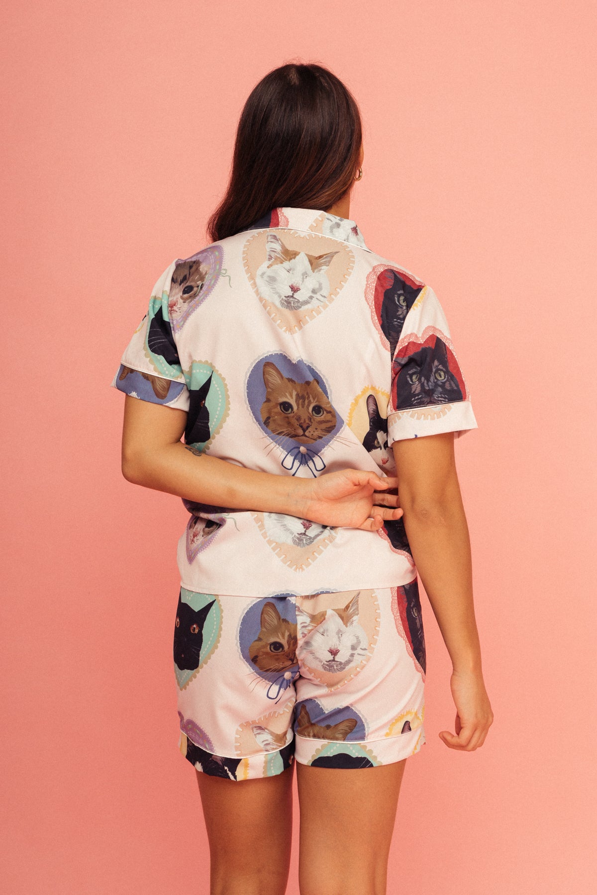 Pijama Short Chimichurros	Rosa