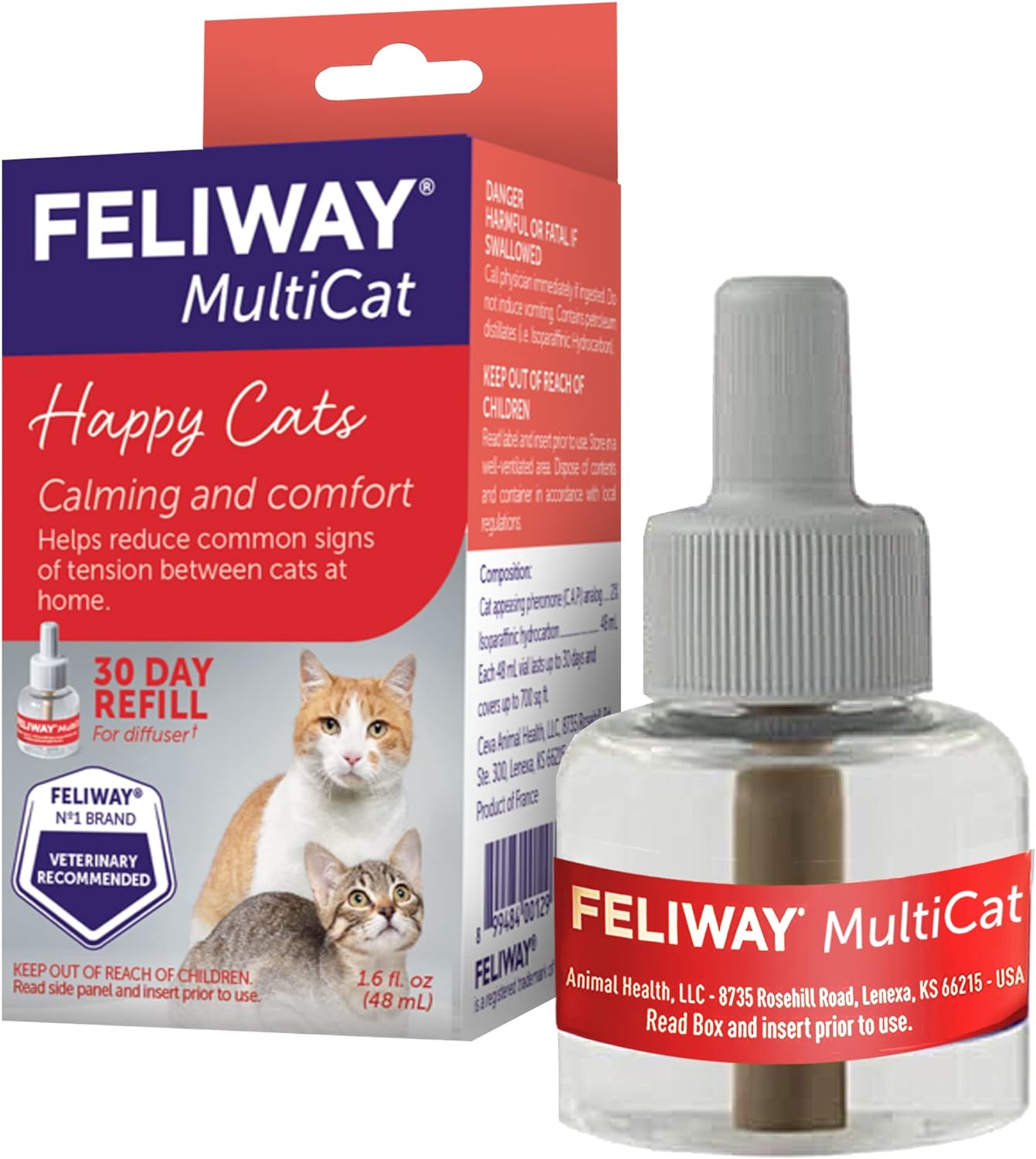 Repuesto Feromonas Feliway Multicat