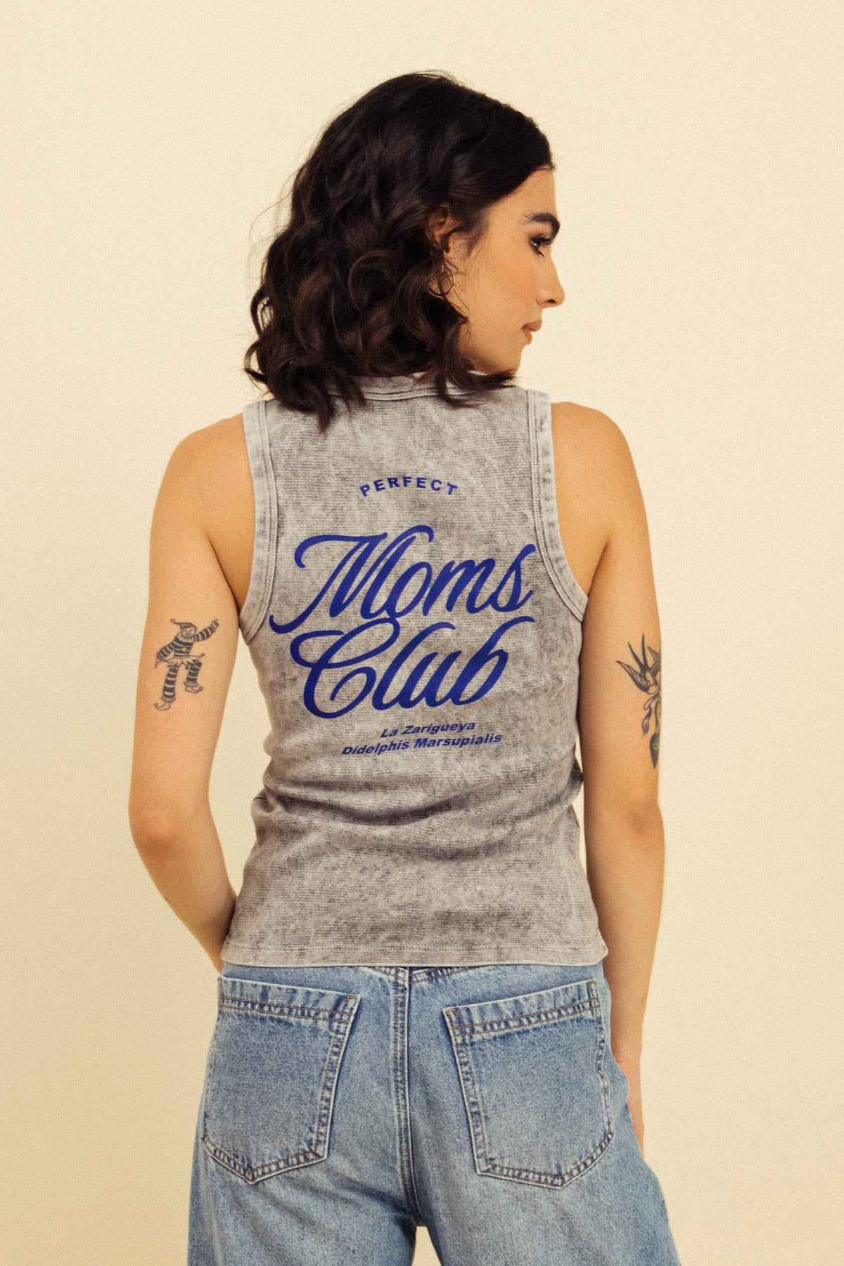 Top Zarigueya Gris