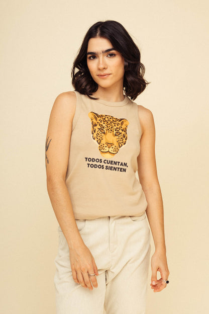 Top Todos Cuentan Beige