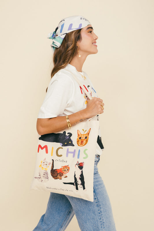 Totebag Michis Criollos