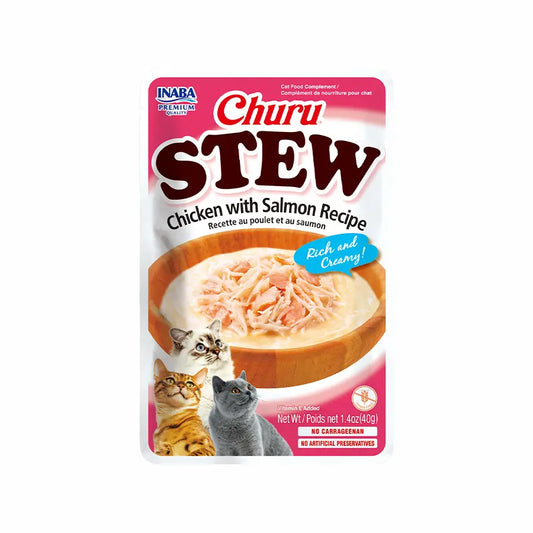 Churu Stew - Pollo y Salmón 40gr