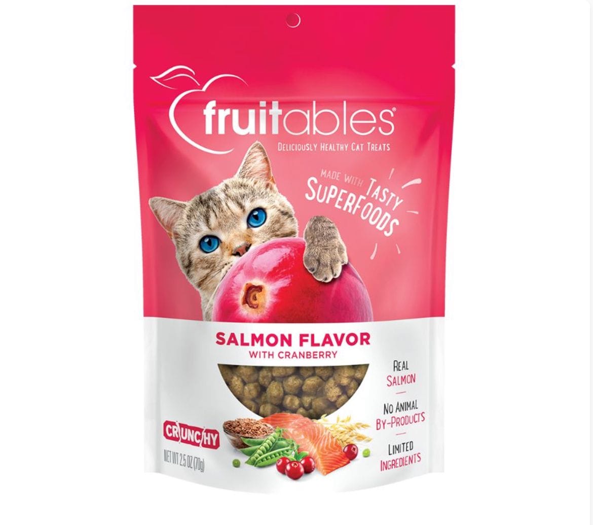 Galletas Para Gato Fruitables - Salmón y Arándanos 70GR