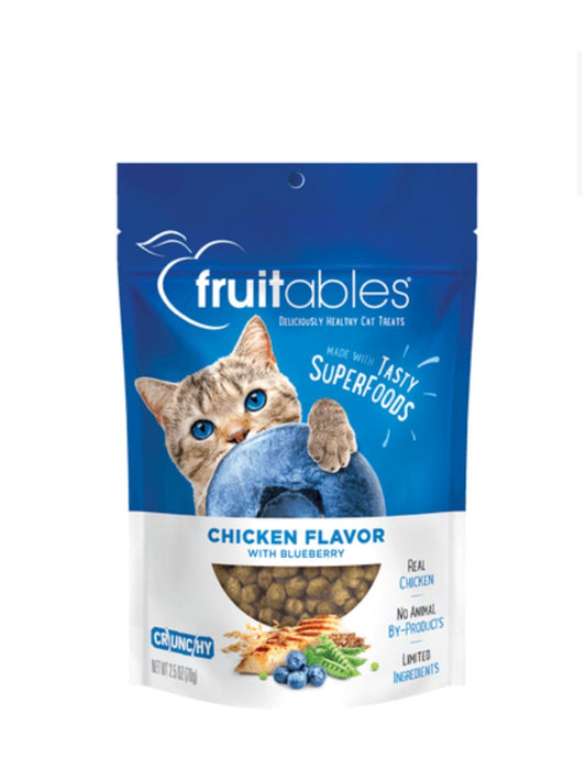 Galletas Para Gato Fruitables - Pollo y Arándanos 70GR