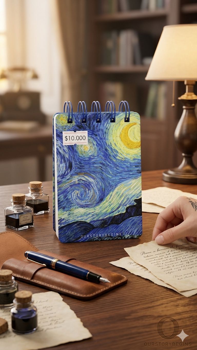 Libreta Miniatura Noche Estrellada