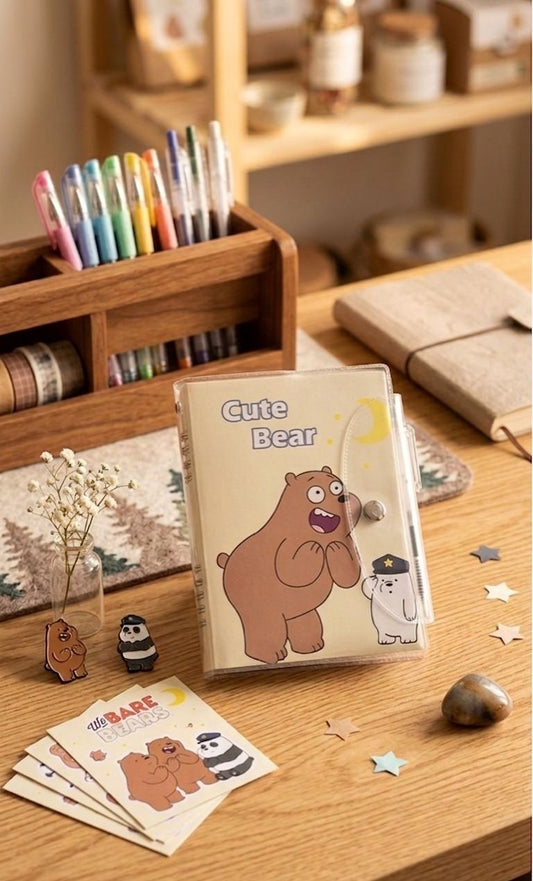 Cuaderno Organizador We Bare Bears