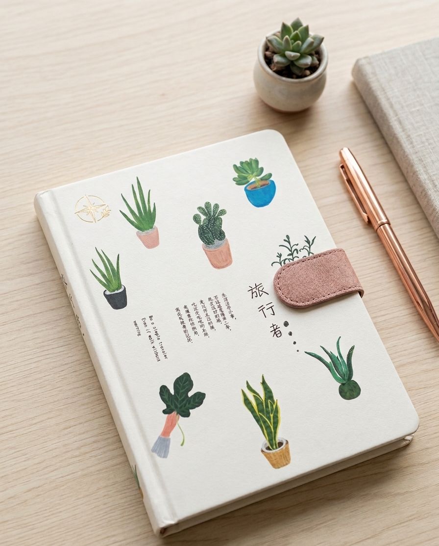 Cuaderno Botánico El Viajero Simpático
