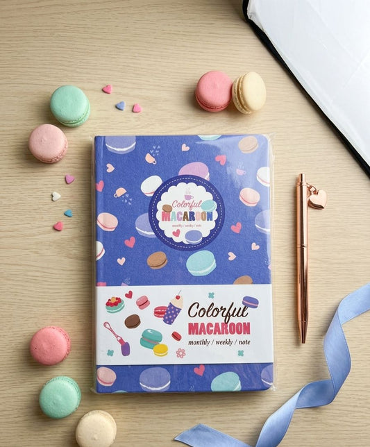 Agenda/Cuaderno Macaroon Violeta