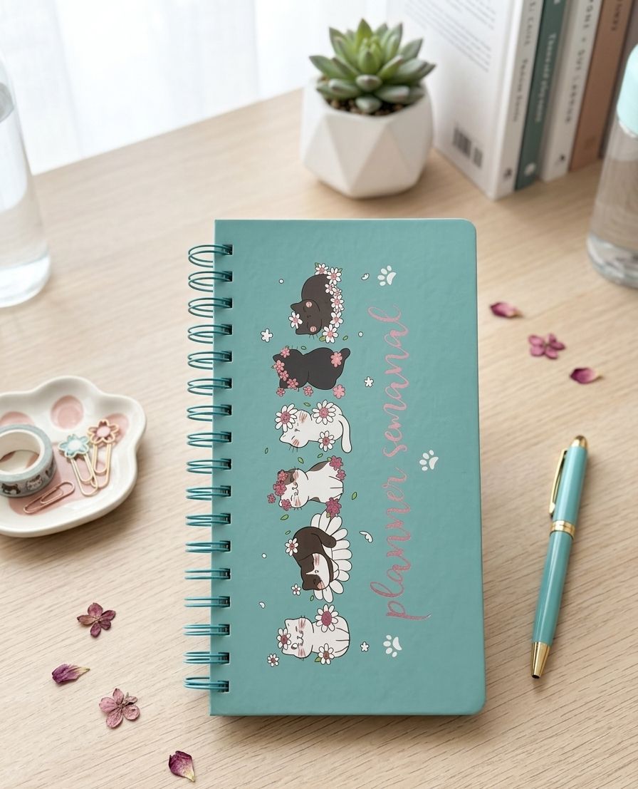 Planner Semanal Cat Lovers