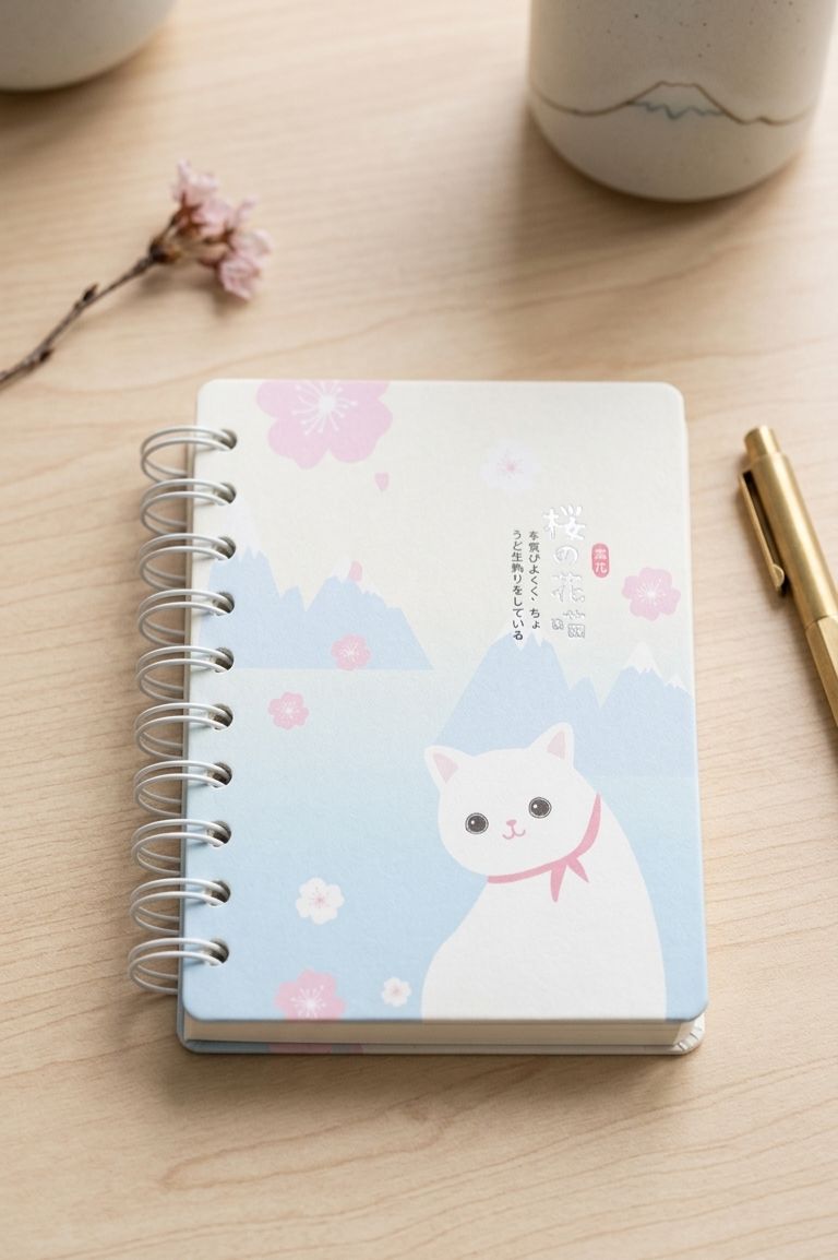 Libreta Sakura Cat