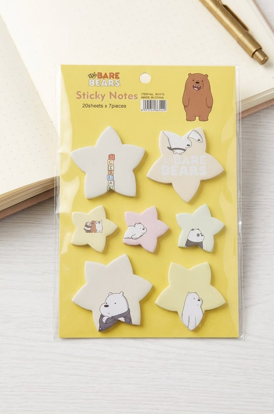 Set de Notas Adhesivas "We Bare Bears”