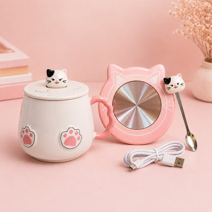 Set Vaso Térmico Gato