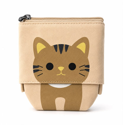 Estuche organizador de gatito