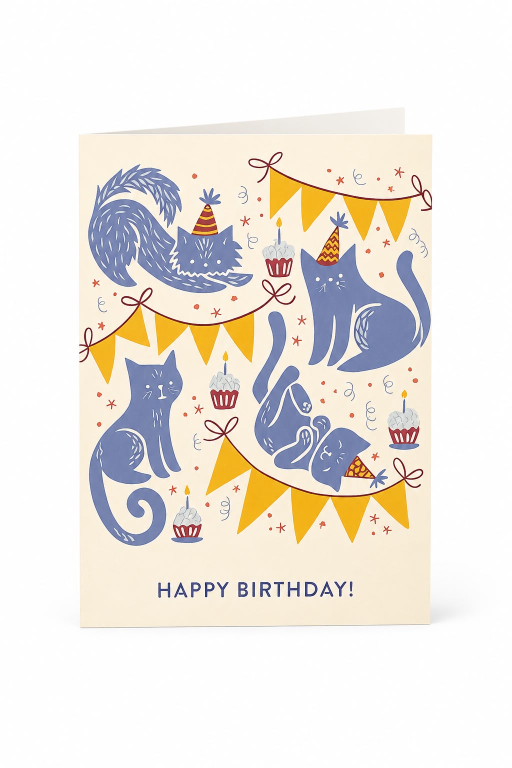 Tarjeta de regalo Gatitos Crema