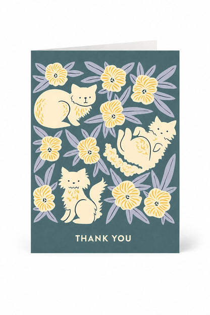 Tarjeta de regalo Gatitos Aguamarina