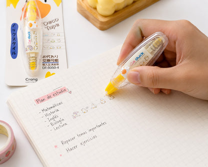 Cinta Correctora Cute Duck