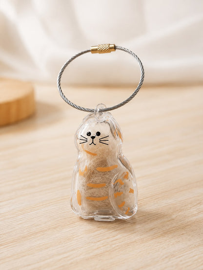 Llavero para guardar pelitos de tu gato