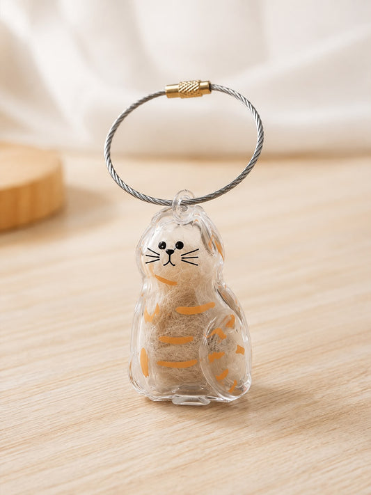 Llavero para guardar pelitos de tu gato