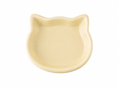 Plato para gatos con forma de gatito