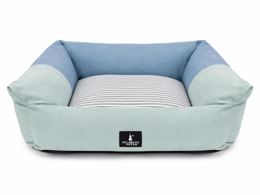 Cama Acolchada Rayas