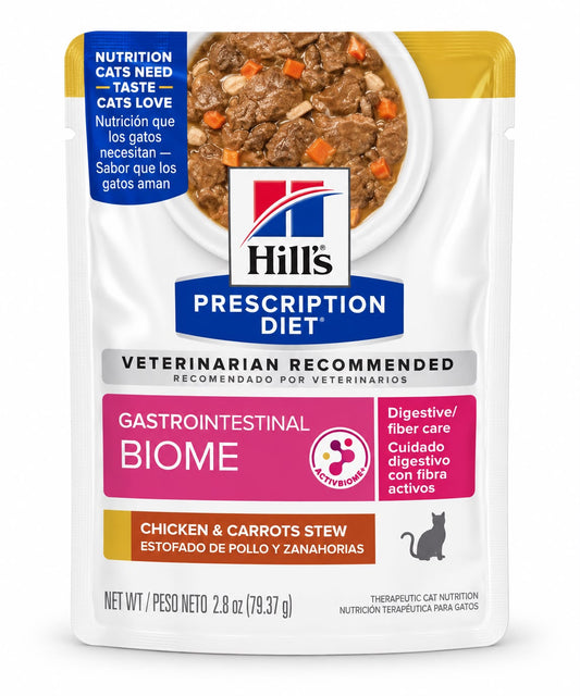 Comida Húmeda Para Gatos Sobre BIOME GASTROINTESTINAL Hills - Pollo y Zanahoria