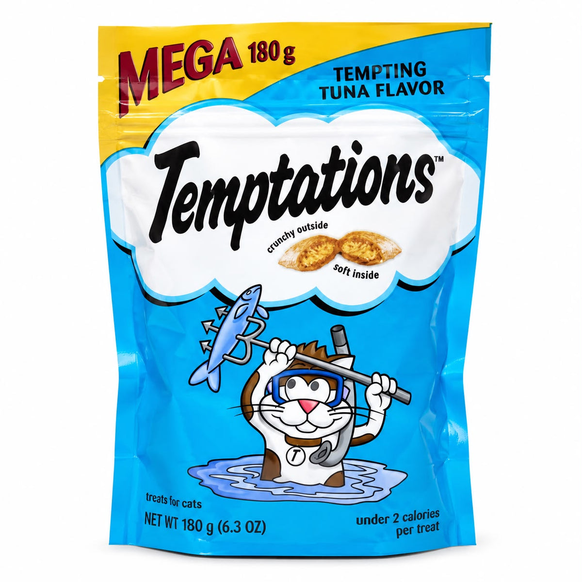 Temptations – Premios para Gatos Sabor Atún (Tempting Tuna Flavor) 6.3OZ