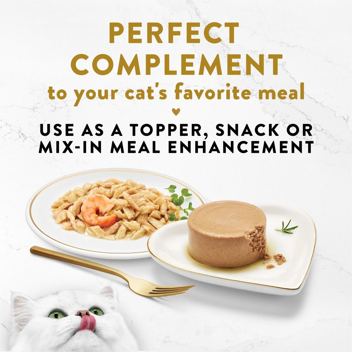Fancy Feast Appetizers – Aperitivo de Pescado del Océano con Topping de Camarón en Caldo Delicado