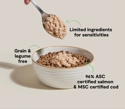 Open Farm Silky Mousse – Salmón y Bacalao