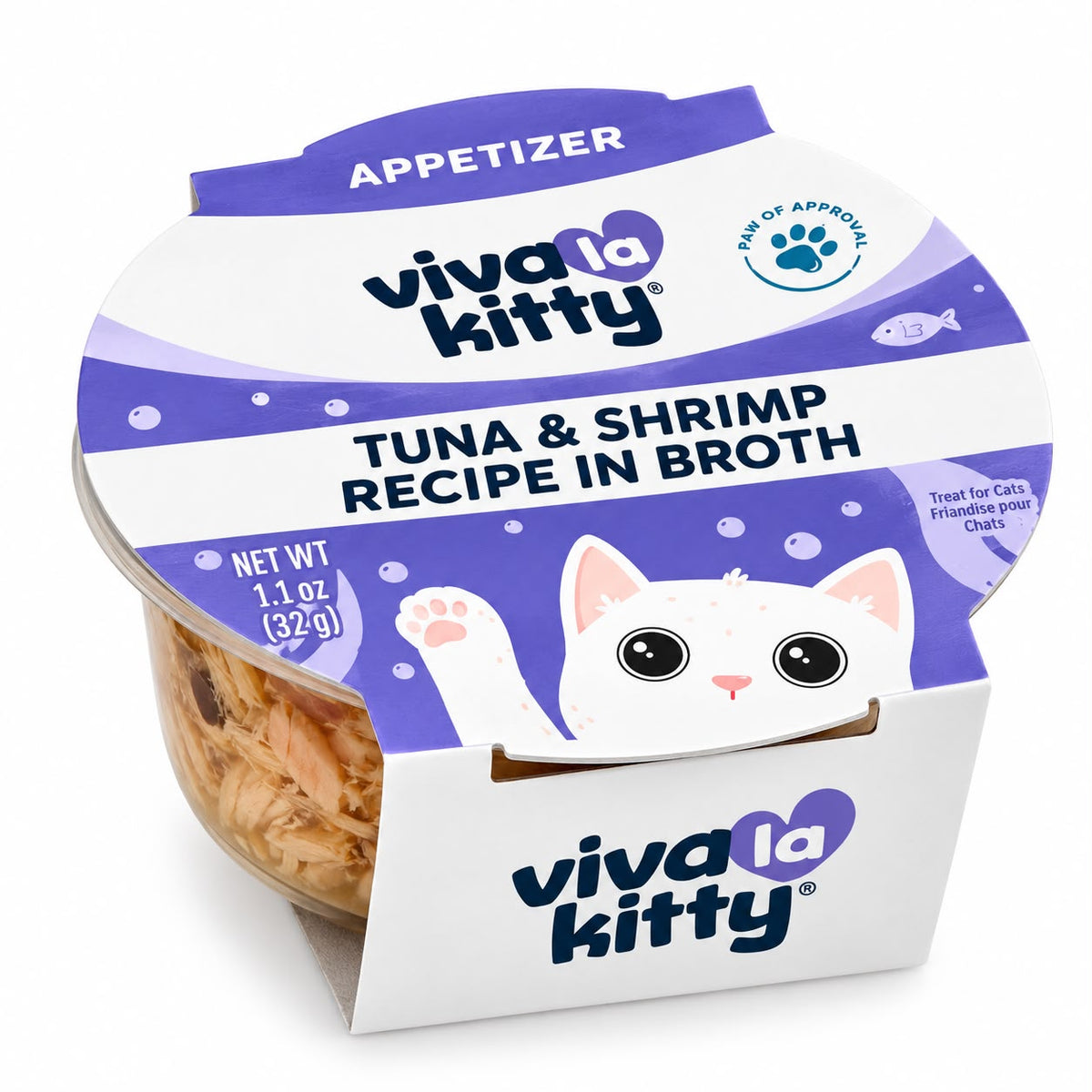 Viva La Kitty Appetizer – Atún y camarón