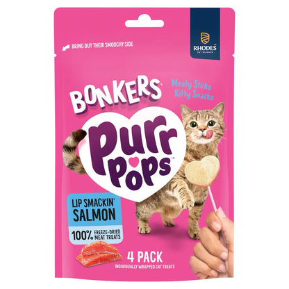 Paletas de Salmòn Purr Pops - Paquete x4 unidades