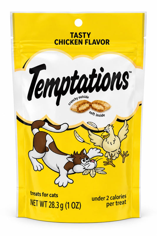 Temptations Classic Tasty Chicken Flavor, 28,3 g (1 oz)