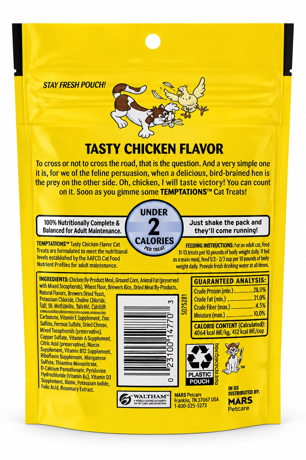 Temptations Classic Tasty Chicken Flavor, 28,3 g (1 oz)