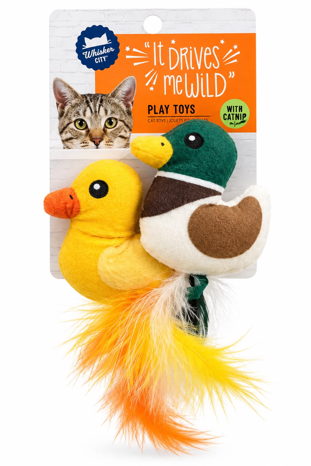 Whisker City It Drives Me Wild – Juguetes para Gatos con Catnip