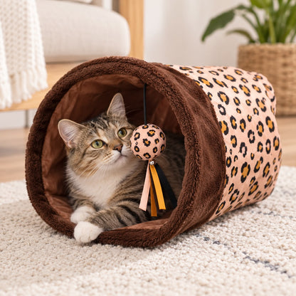 Túnel Interactivo para Gatos con Catnip