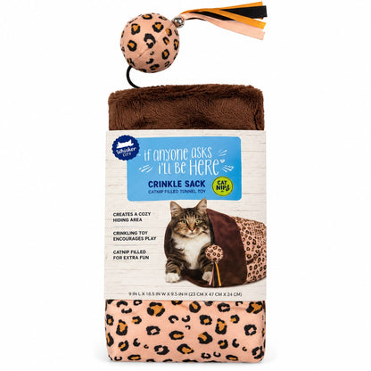 Túnel Interactivo para Gatos con Catnip